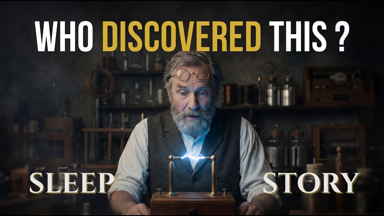 The Story of Electricity: How Humanity Captured Lightning | Sleepy story | Meditation background