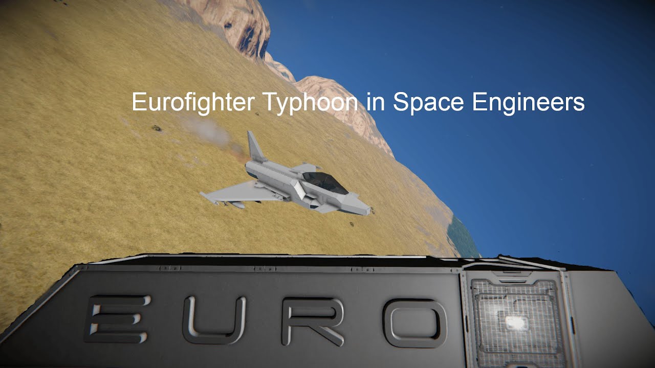 Eurofighter Typhoon in Space Engineers