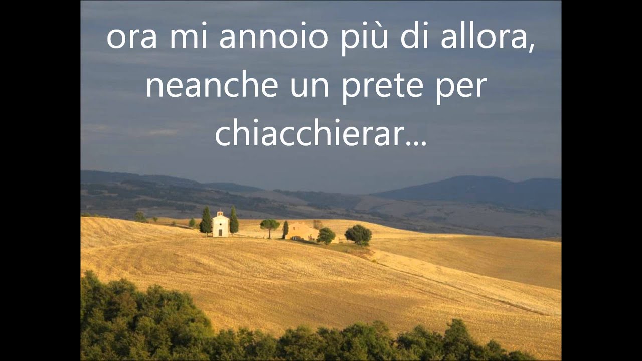 Azzuro - Adriano Celentato (with lyrics - con lirica)