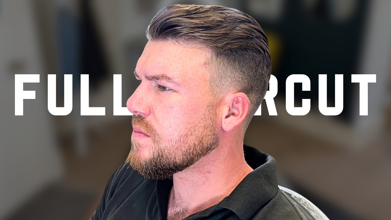 4k - FULL HAIRCUT - BARBER - FADE - CLIPPER WORK