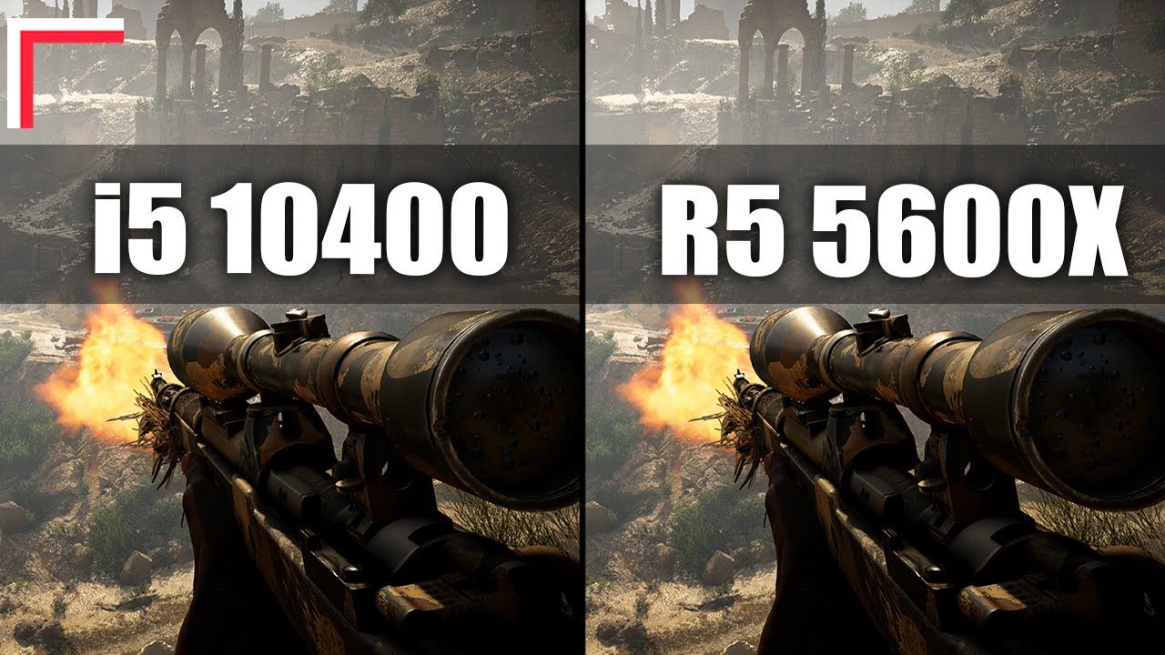 Intel Core i5-10400 vs AMD Ryzen 5 5600X &mdash; Test in 10 Games! [1080p, 1440p, 4K]