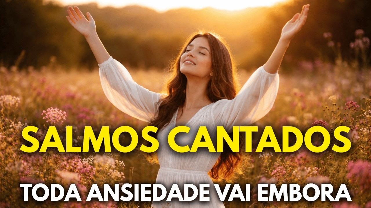 Quando a ansiedade bate esse SALMOS CANTADOS é a melhor coisa para acalmar tua alma | ORAR E DORMIR