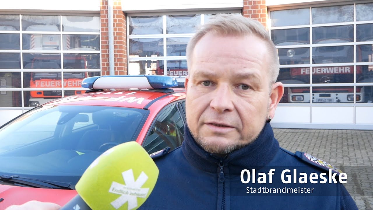 Gefährdung eines Feuerwehreinsatzes: Stadtbrandmeister Olaf Glaeske berichtet