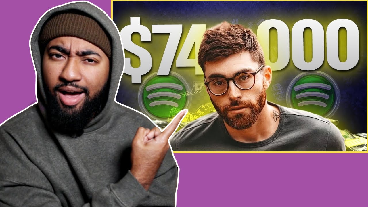 This artist makes $74k a month on Spotify  🤯