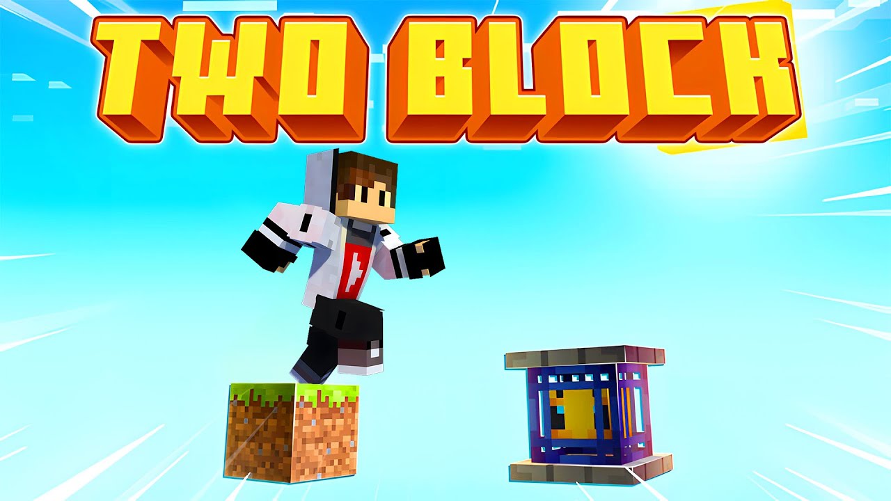 MINECRAFT TWO BLOCK CHALLENGE | #01 | IN TELUGU