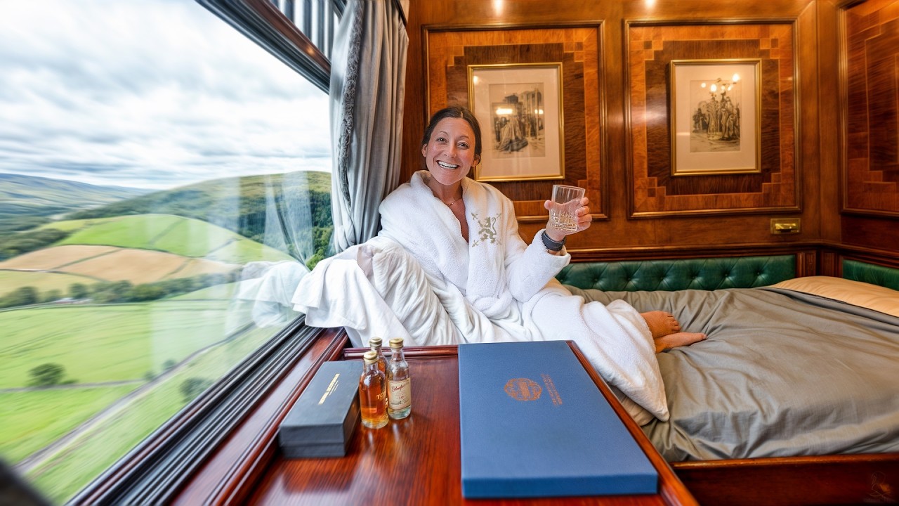 4 ночи на самом роскошном поезде Шотландии (Royal Scotsman Whisky Train)