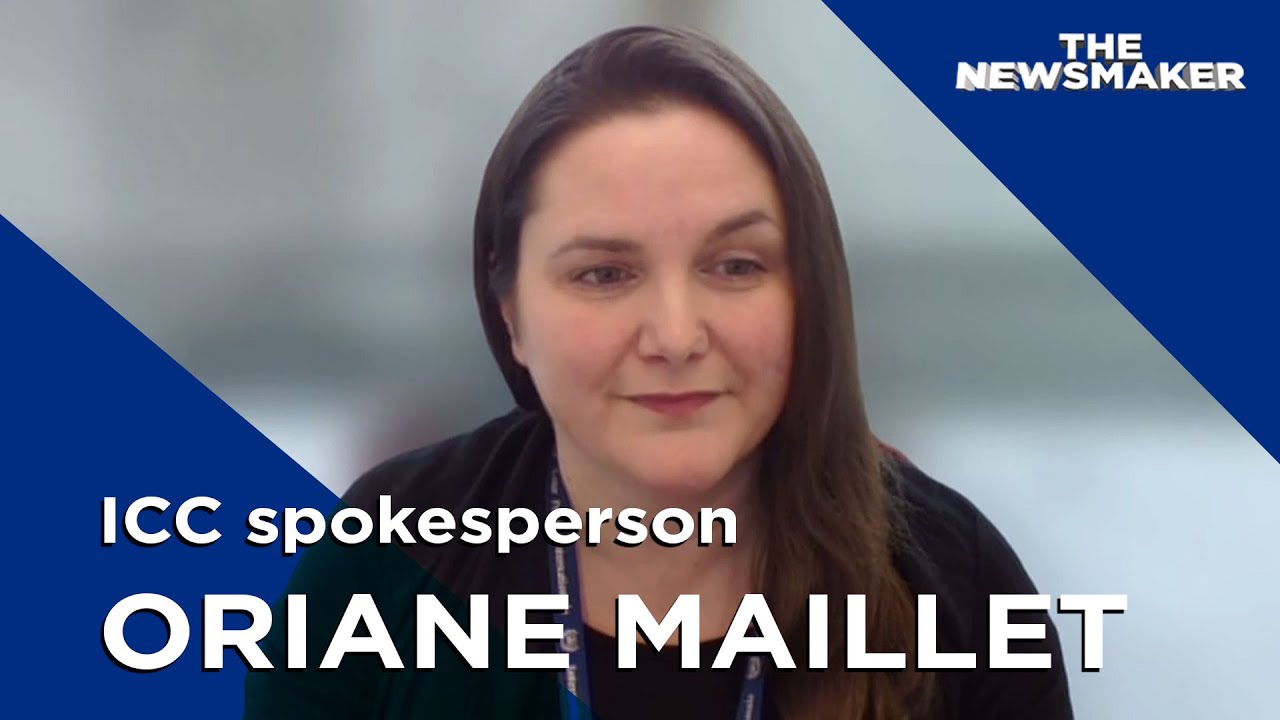 ICC spokesperson Oriane Maillet | The Newsmaker