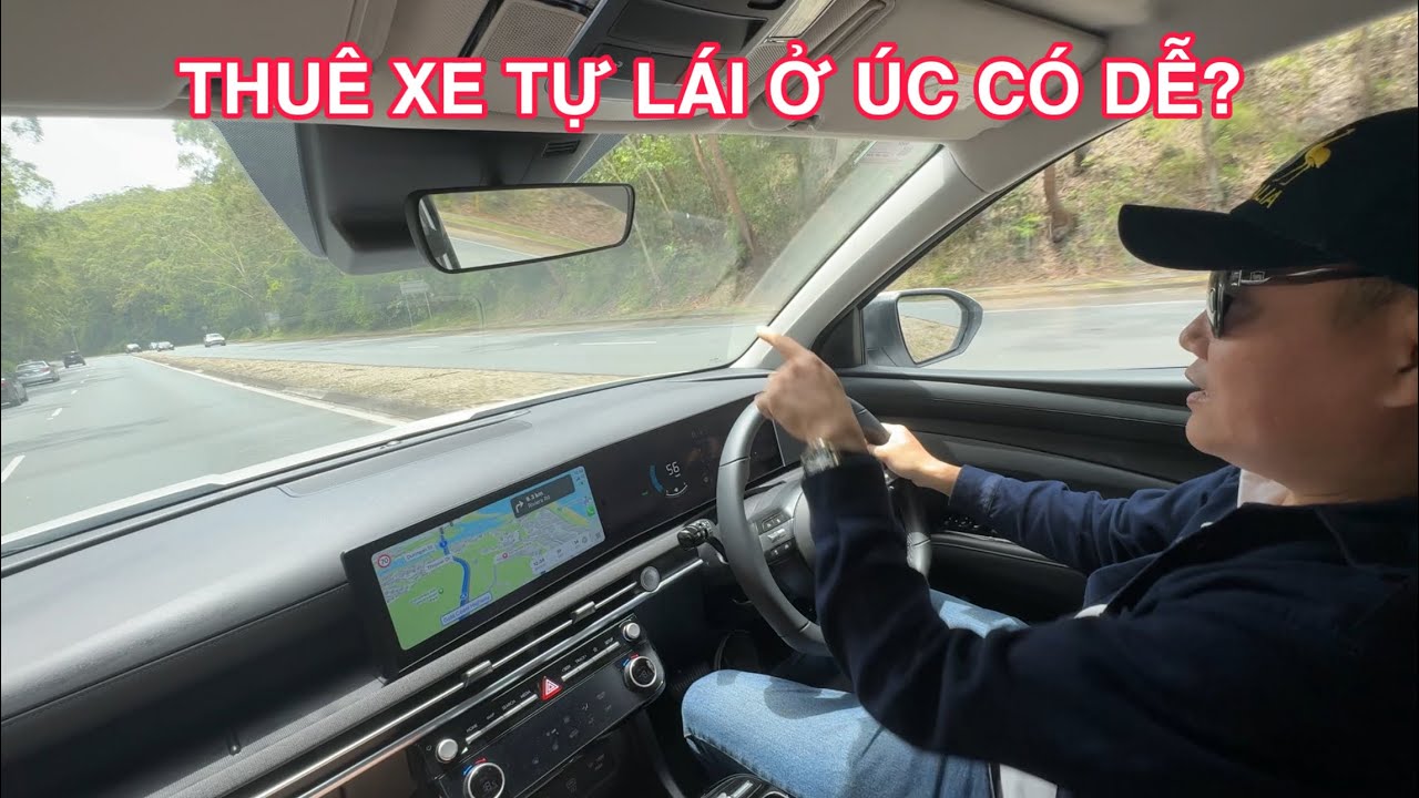 Thuê xe tự lái ở Australia - Tucson Hybrid - lần đầu tới Úc