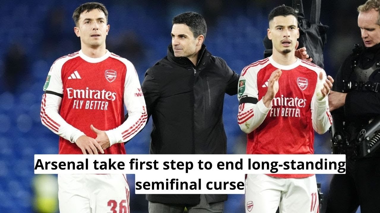 Arsenal take first step to end long-standing semifinal curse