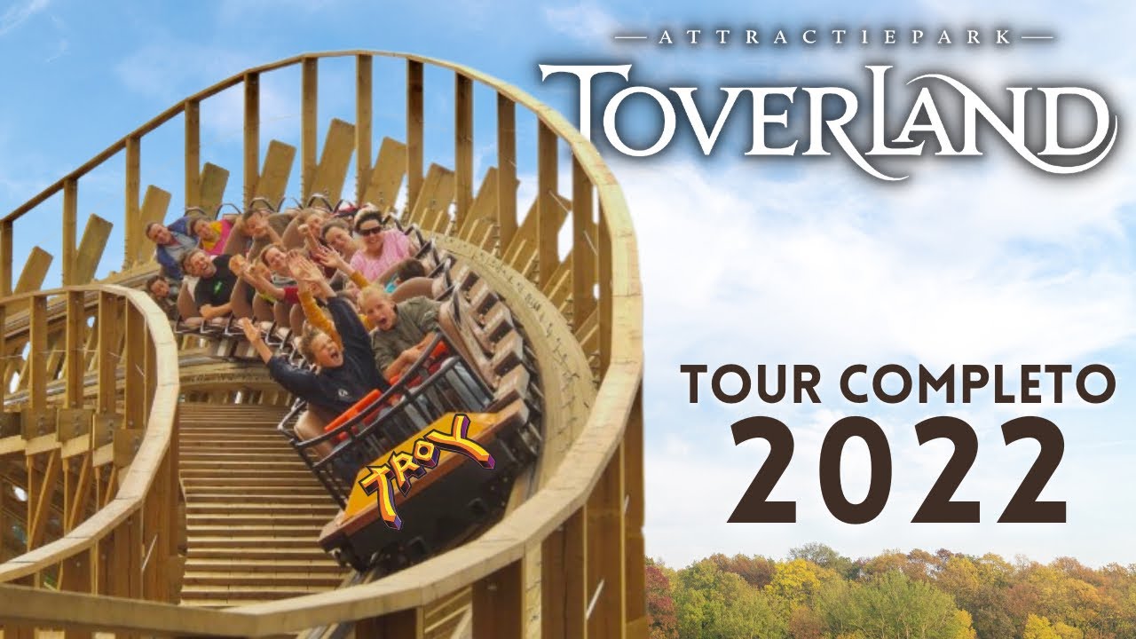 IL MIGLIOR WOODEN COASTER D'EUROPA? Toverland Tour Completo 2022