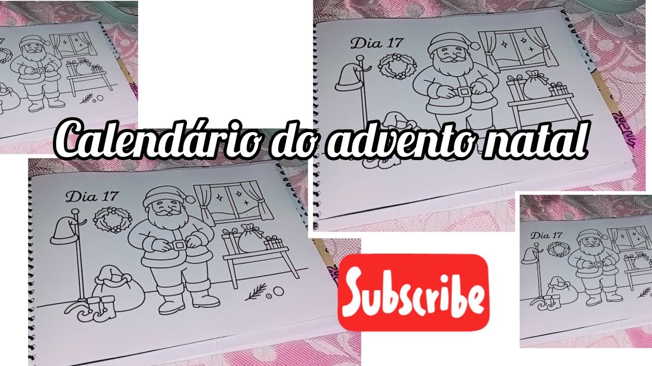 Dia 17 🎄🎅📅 calendário do advento natal 🎁 venha conferir este desafio 