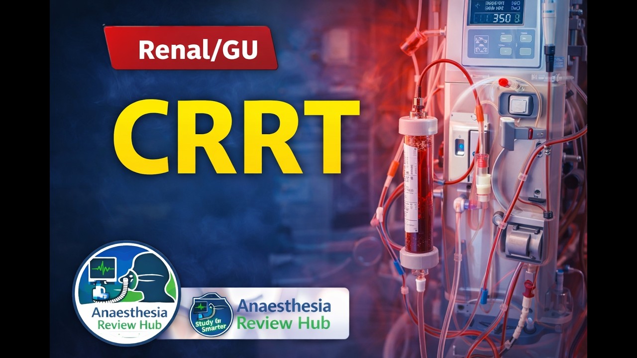 CRRT (Continuous Renal Replacement Therapy) | Renal/GU | Anaesthesia Review Hub