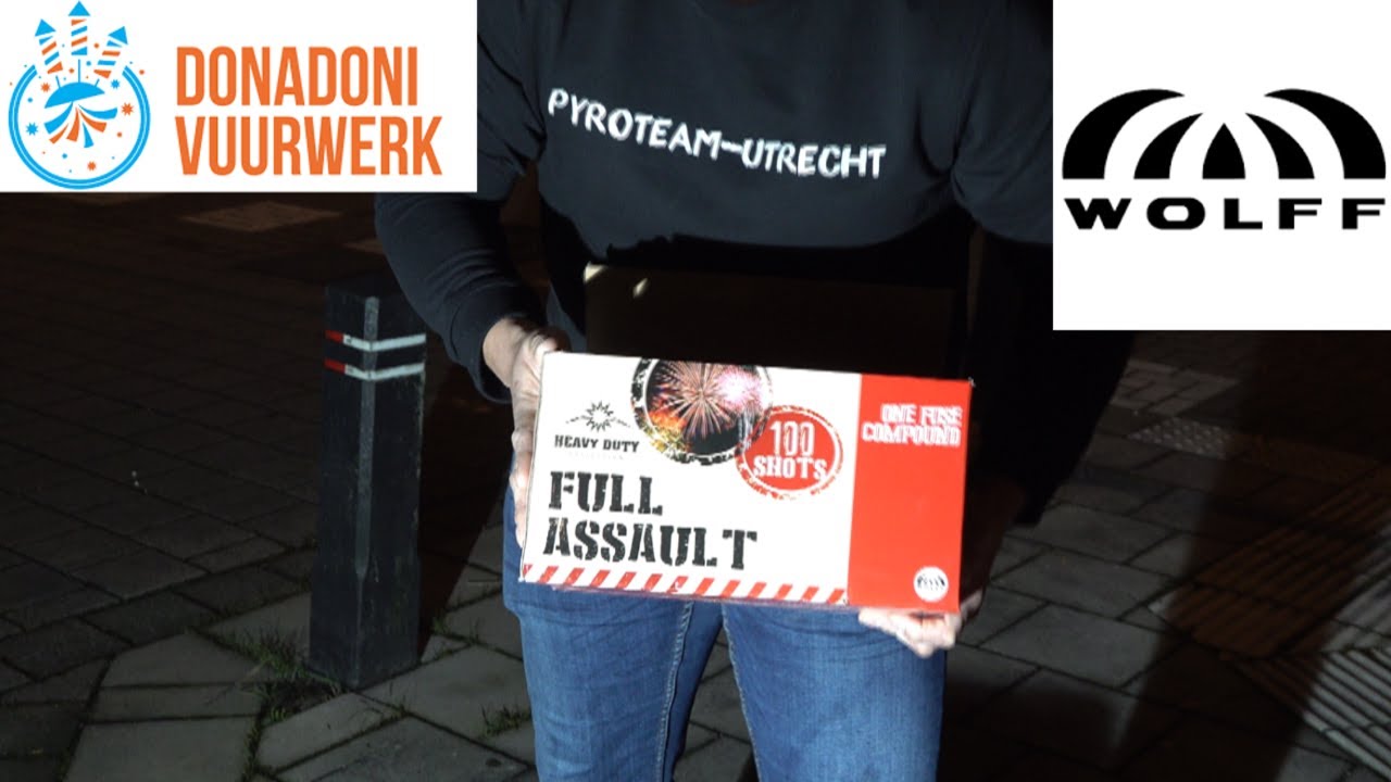 VUURWERK Full Assault - Wolff Vuurwerk OUD EN NIEUW 2022-2023 (4K)