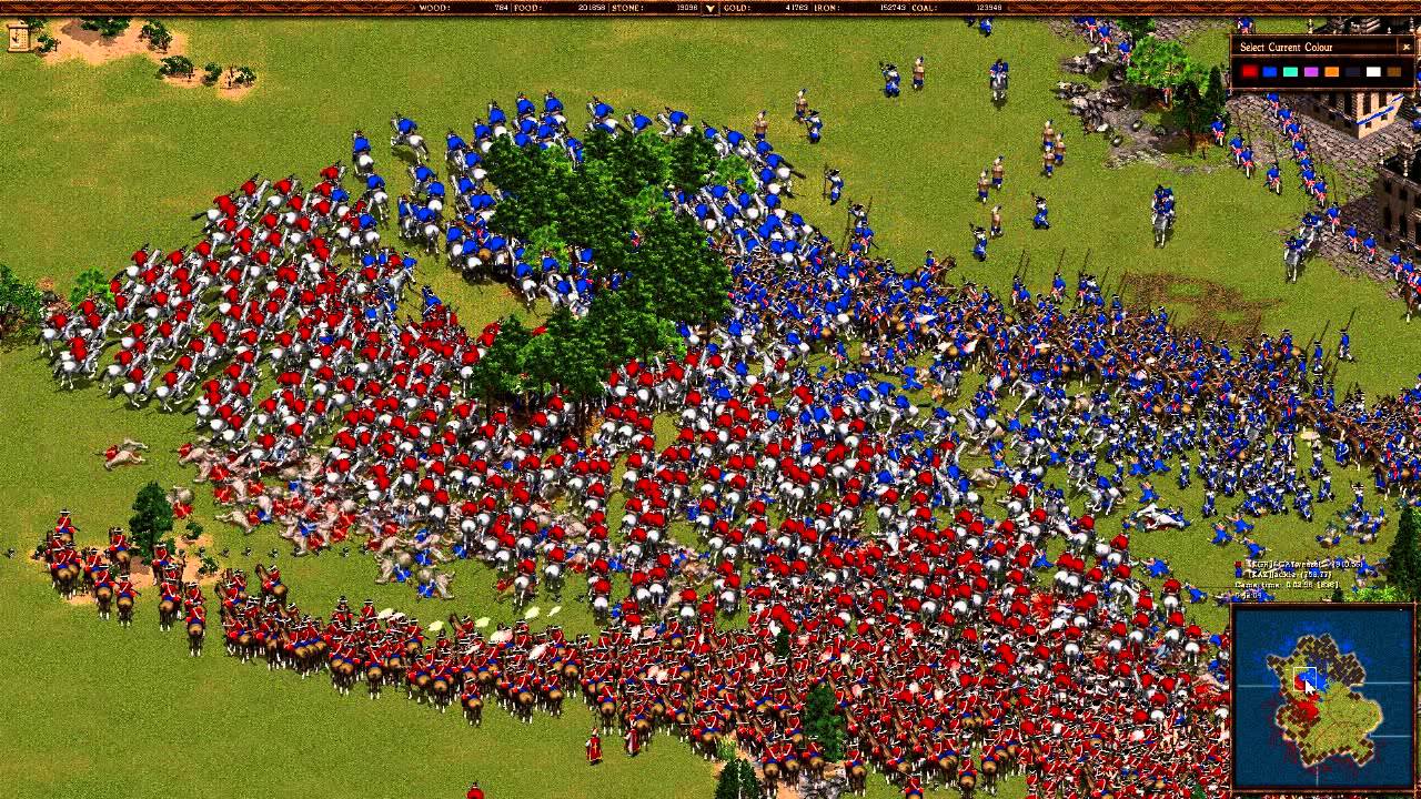 Cossacks back to war gameplay [KGR] CatweaZeL vs [KAZ] jackie
