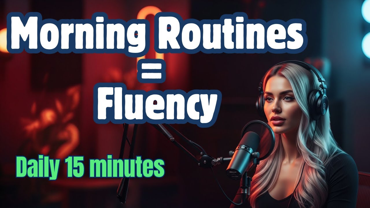 The 15-Minute Morning Habit: Master English Without Stress | PODCAST ENGLISH