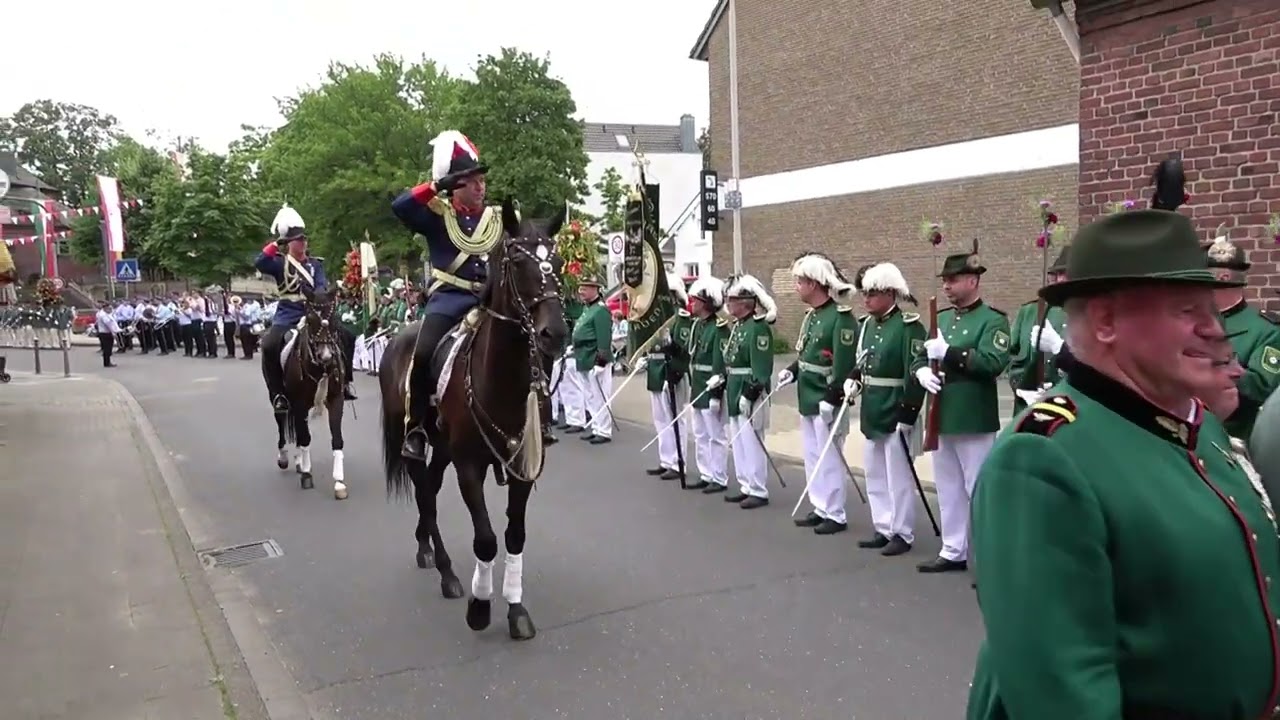 Schützen Bruderschaft Grevenbroich Hemmerden 2024 - Doppel Parade am 8.7.2024