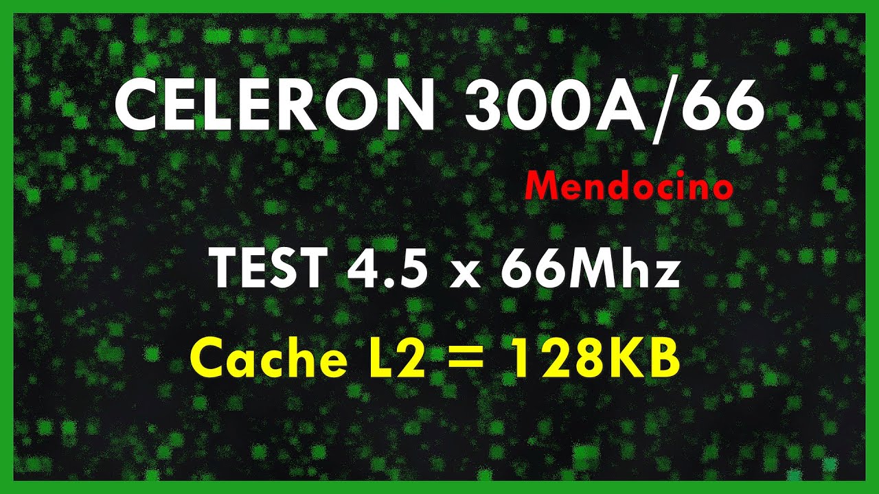 [slot1/s370] Zmagania Procesor&oacute;w: Intel Celeron 300A/66 (Mendocino)