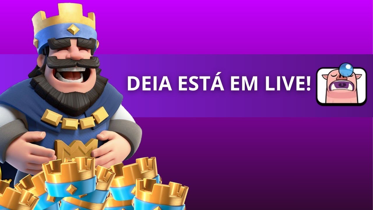 CLASH ROYALE JOGANDO COM INSCRITOS 🎮#supercellpartner#clashroyale#live#supercell