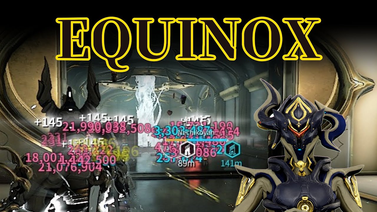 Equinoxと向き合ってビルドを考えました：Warframe
