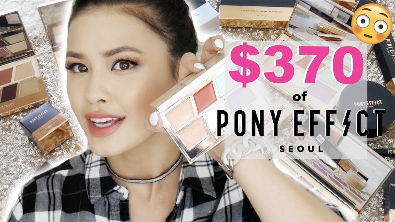 Massive Pony Effect Makeup Collection Review | Full Face Demo + Tutorial
