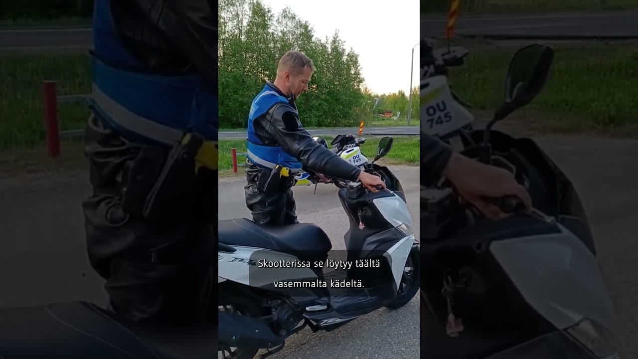 &Auml;l&auml; p&auml;&auml;st&auml; lastasi liikenteeseen huonokuntoisella tai viritetyll&auml; mopolla