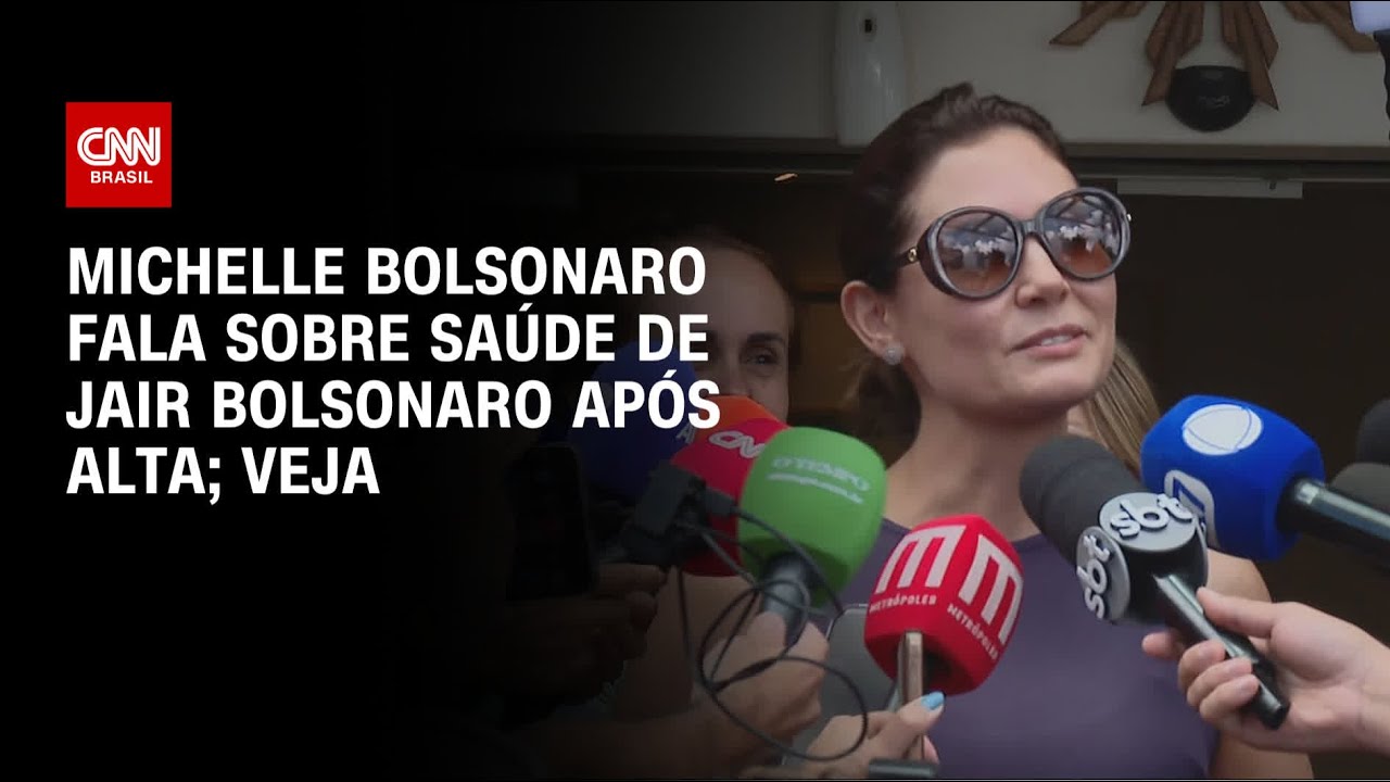 Vou cuidar de Bolsonaro mais ainda, diz Michelle Bolsonaro | BASTIDORES CNN
