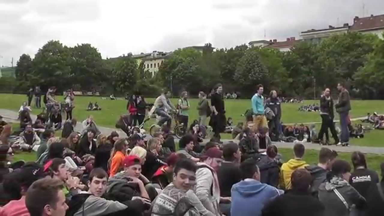 Global Marihuana March Berlin 2014 - Schwenk G&ouml;rlitzer Park #2
