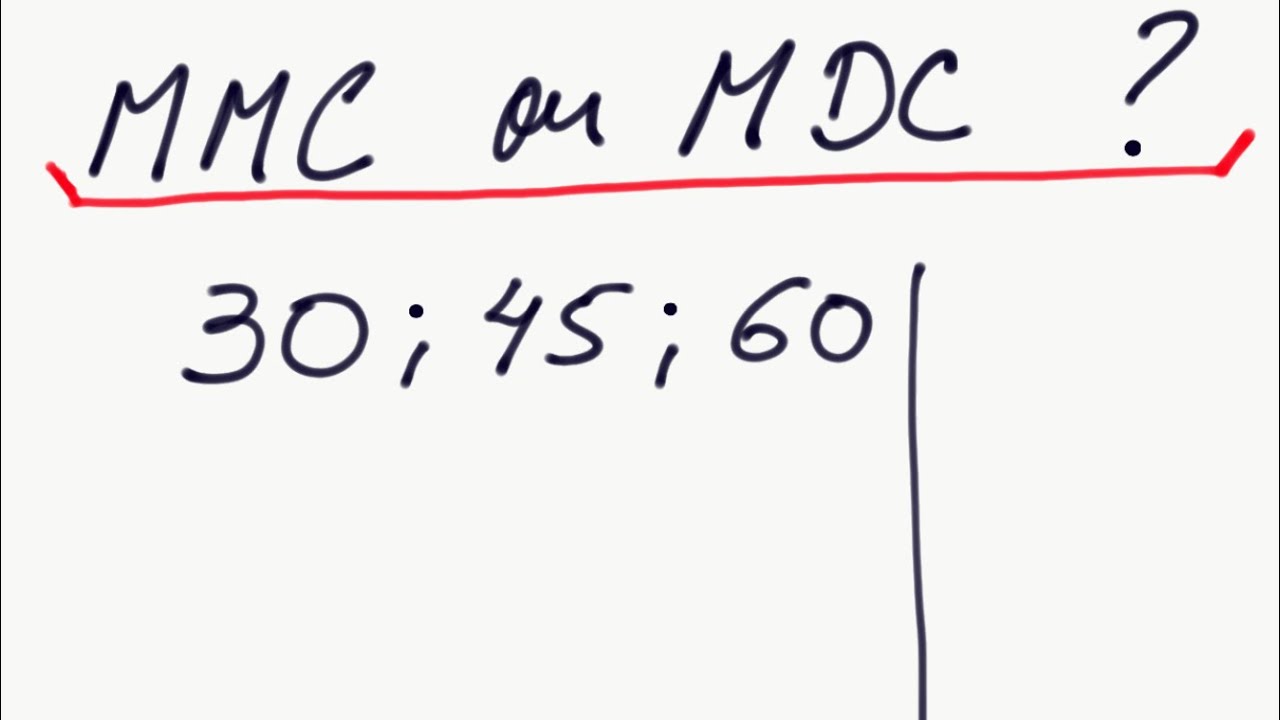 Calculando MMC e MDC de forma muito fácil.