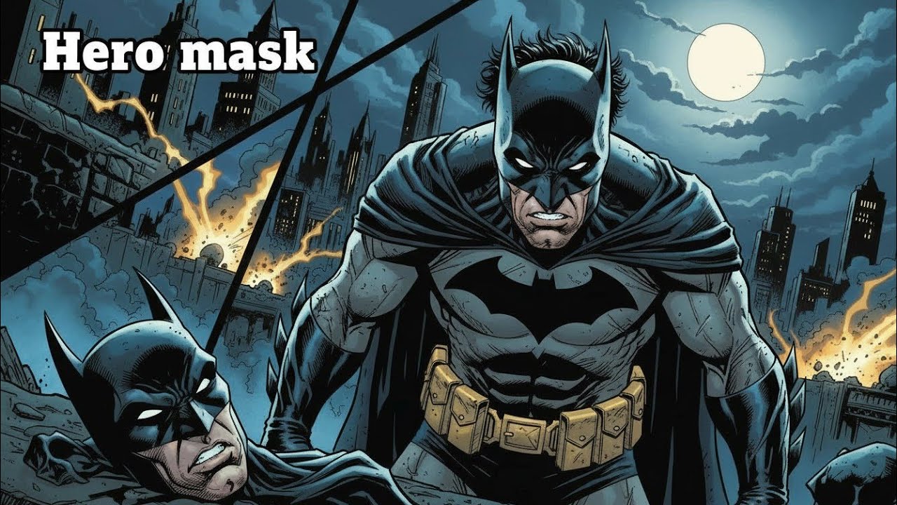 Batman Loses His Mask