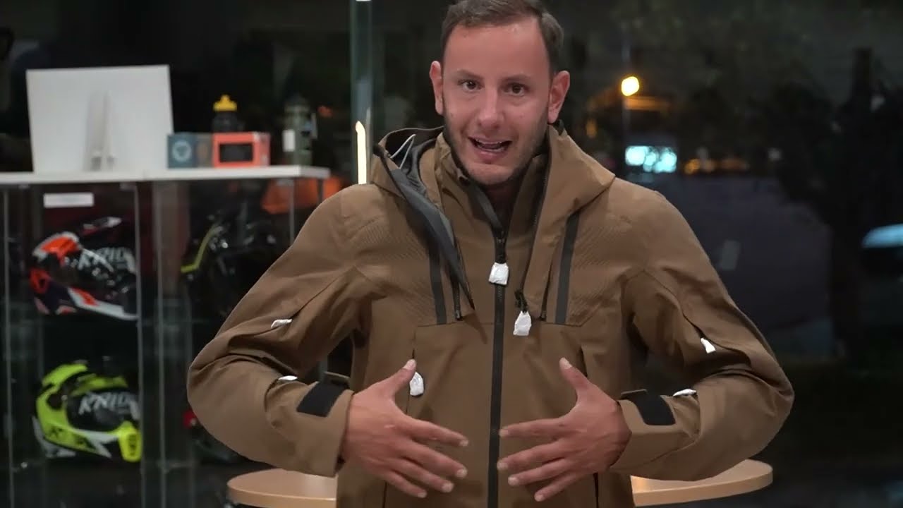 ΜΠΟΥΦΑΝ ΑΔΙΑΒΡΟΧΟ JACKET COMPONENT 2 H2O BROWN FJT353| REV'IT