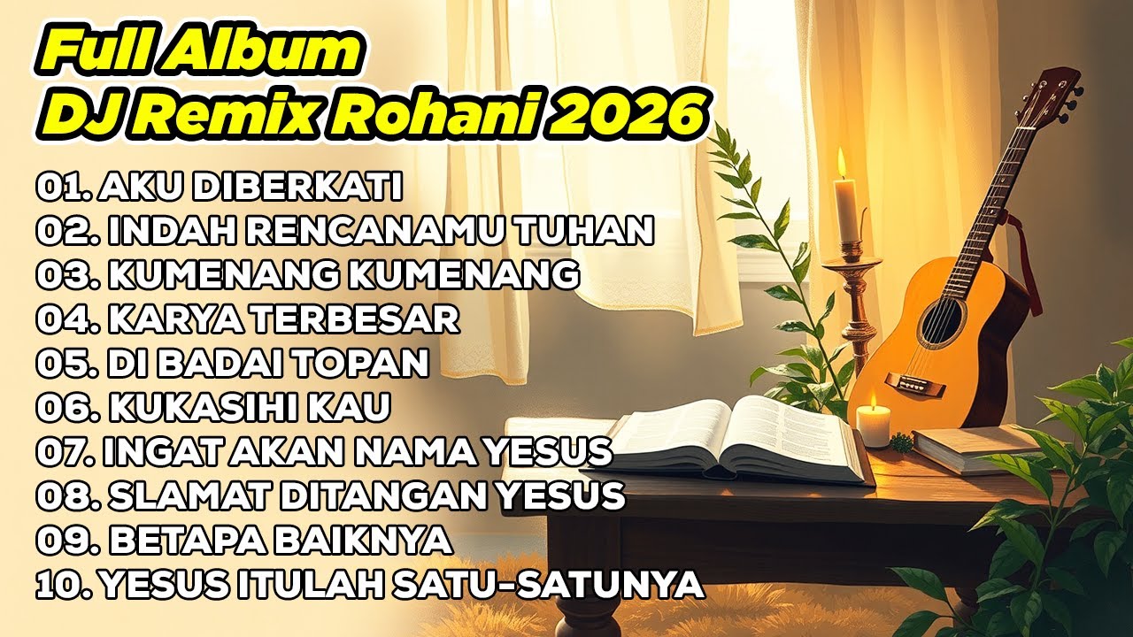 DJ REMIX ROHANI 2026💃AKU DI BERKATI ✝️ INDAH RENCANAMU TUHAN ✝️ KUMENANG KUMENANG