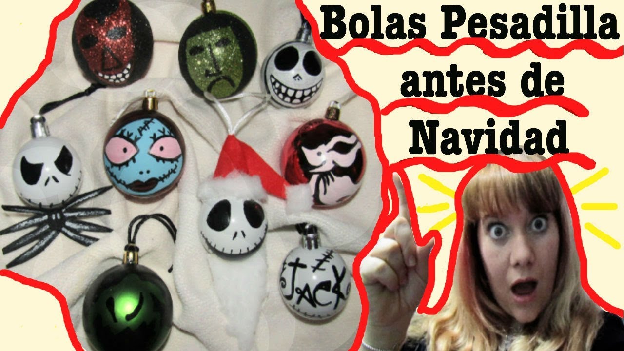 Decoración NAVIDAD de PESADILLA ANTES DE NAVIDAD  + JACK SKELLINGTON / FOFUÑECAS