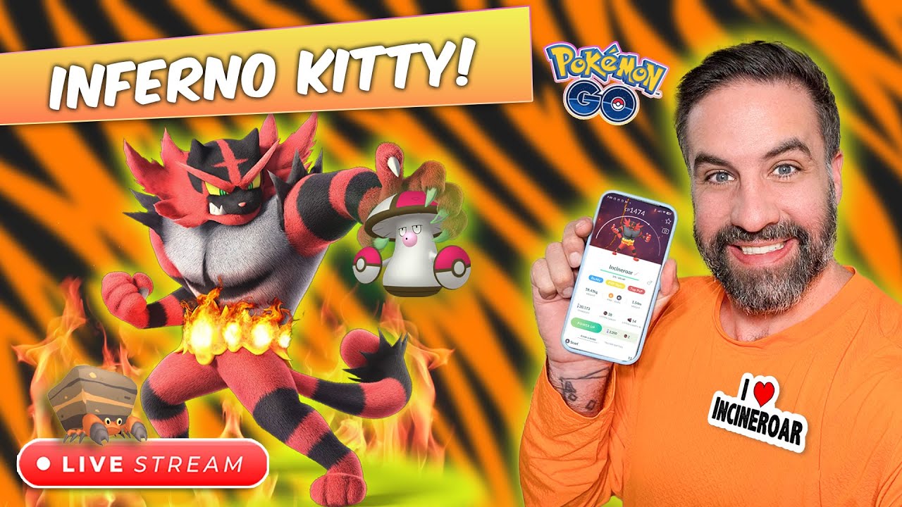 Inferno Kitty does it again in Pokemon Go PVP! Part 1