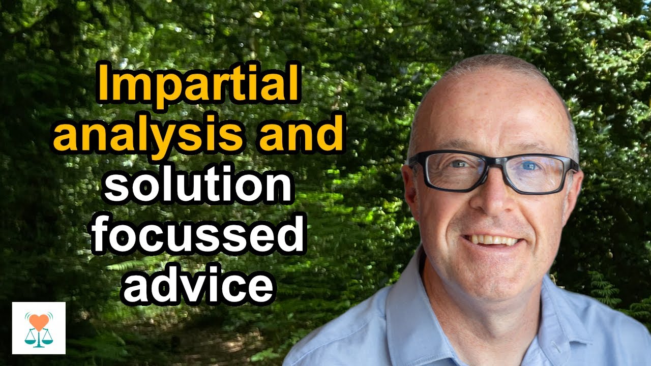 Impartial analysis and solution focussed advice to resolve conflicts