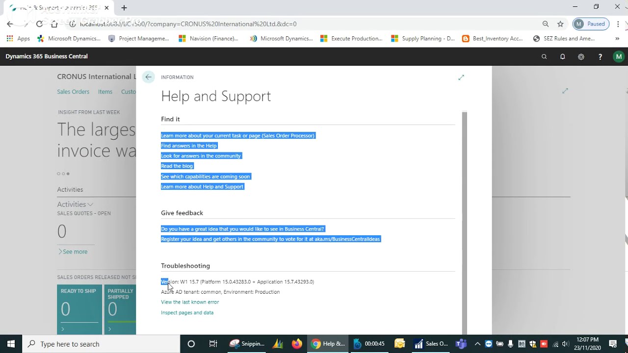 Cumulative Update | Software Version Updation | CU | On-Premise | On-Cloud/Web || Freelancer Madhavi