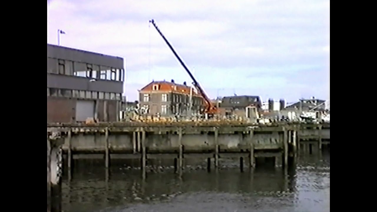Haven Den Helder 1993 oude visafslag