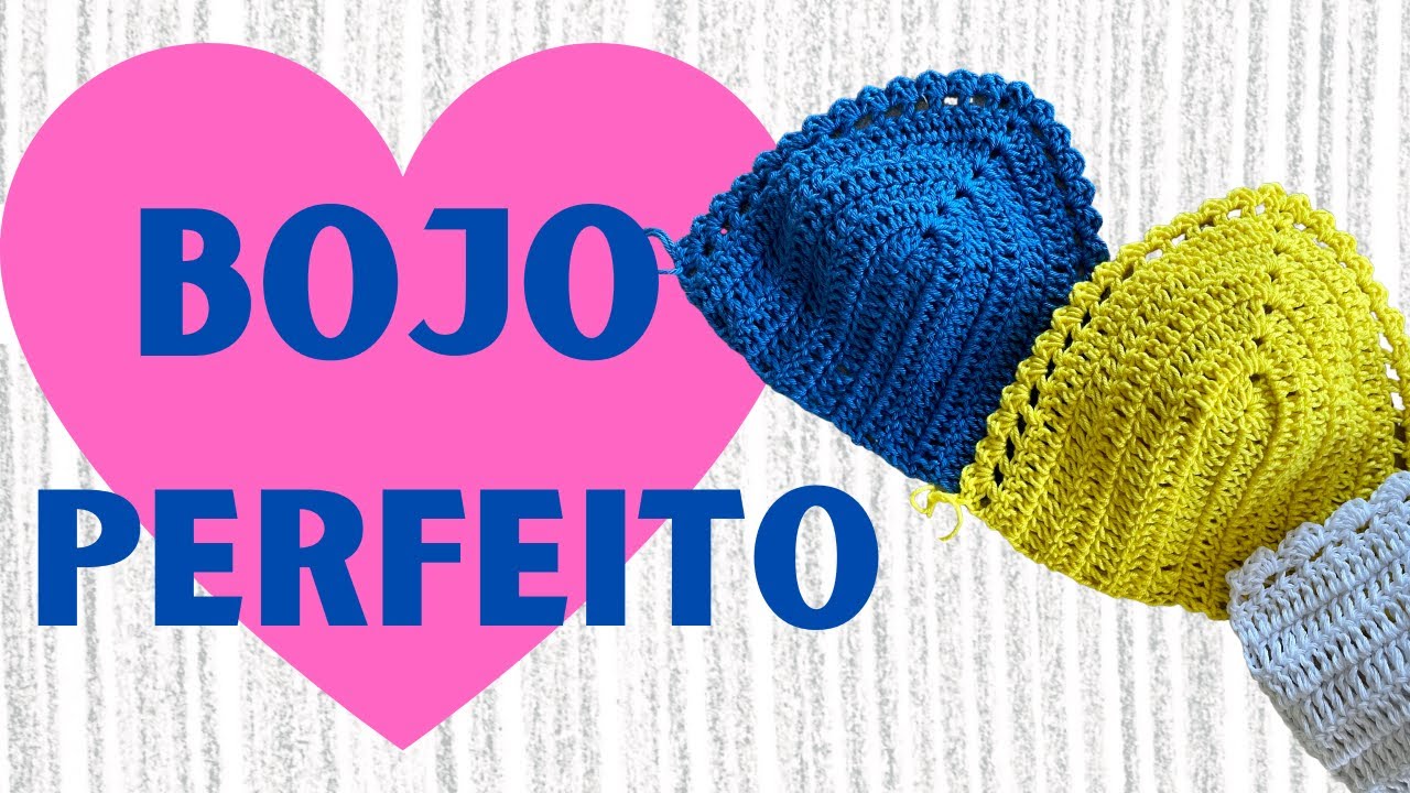 Bojo Perfeito - CROCHÊ passo à passo