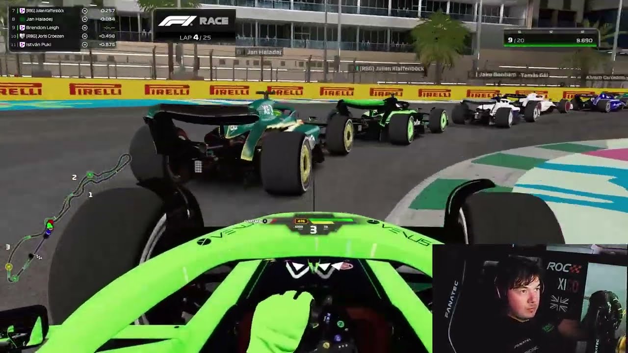 Fighting against the DRS train for victory  - WOR Jeddah Highlights #7