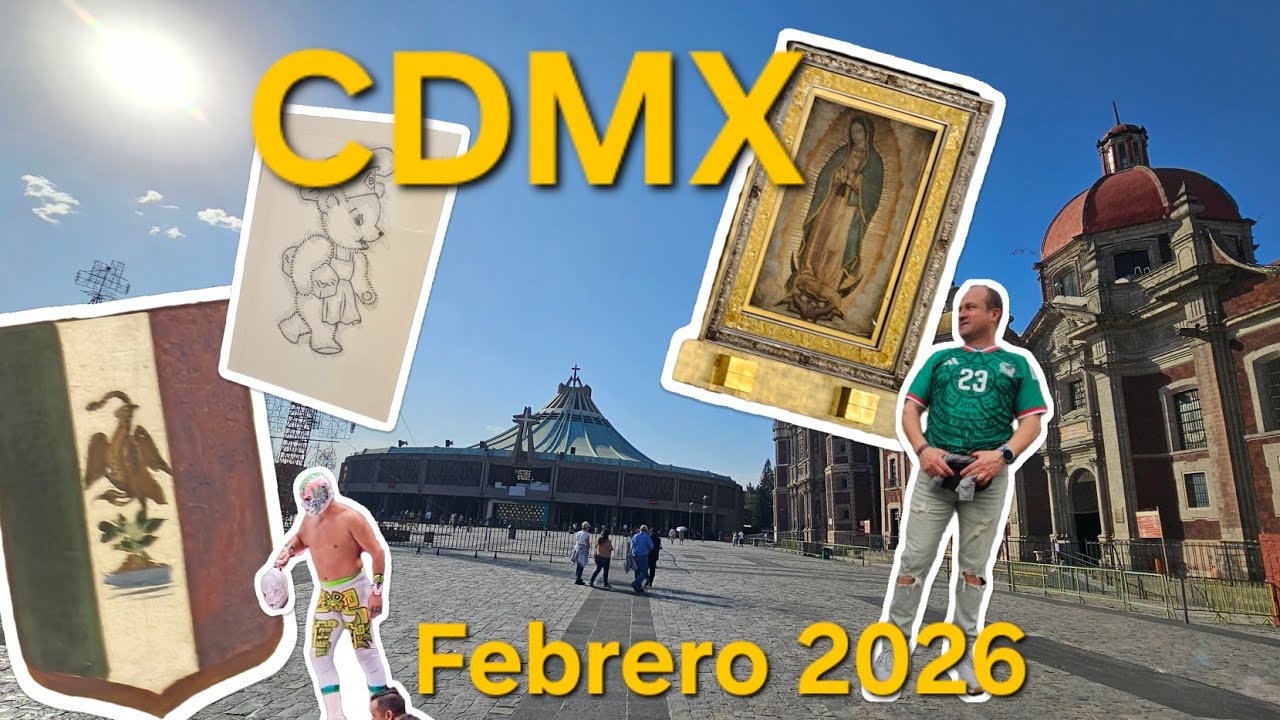 CDMX - Dia de Simulacro, Lucha Libre, La Villita, Museo MiBimbo y Fútbol 