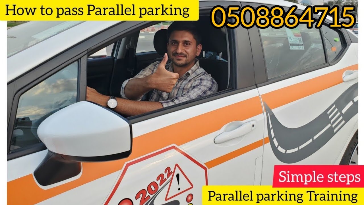 How to Pass Parallel parking Test In UAE |first attempt| Urdu/Hindi|Training Video| Vlog| 0508864715