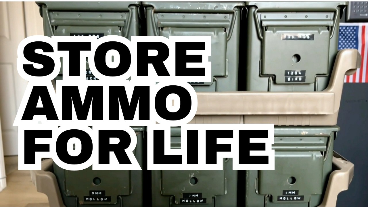 How I Store My Ammo in a Small Closet | Maximize Space With This System