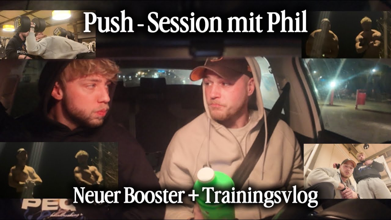 Neuen Booster testen bei Push-Session mit Phil 