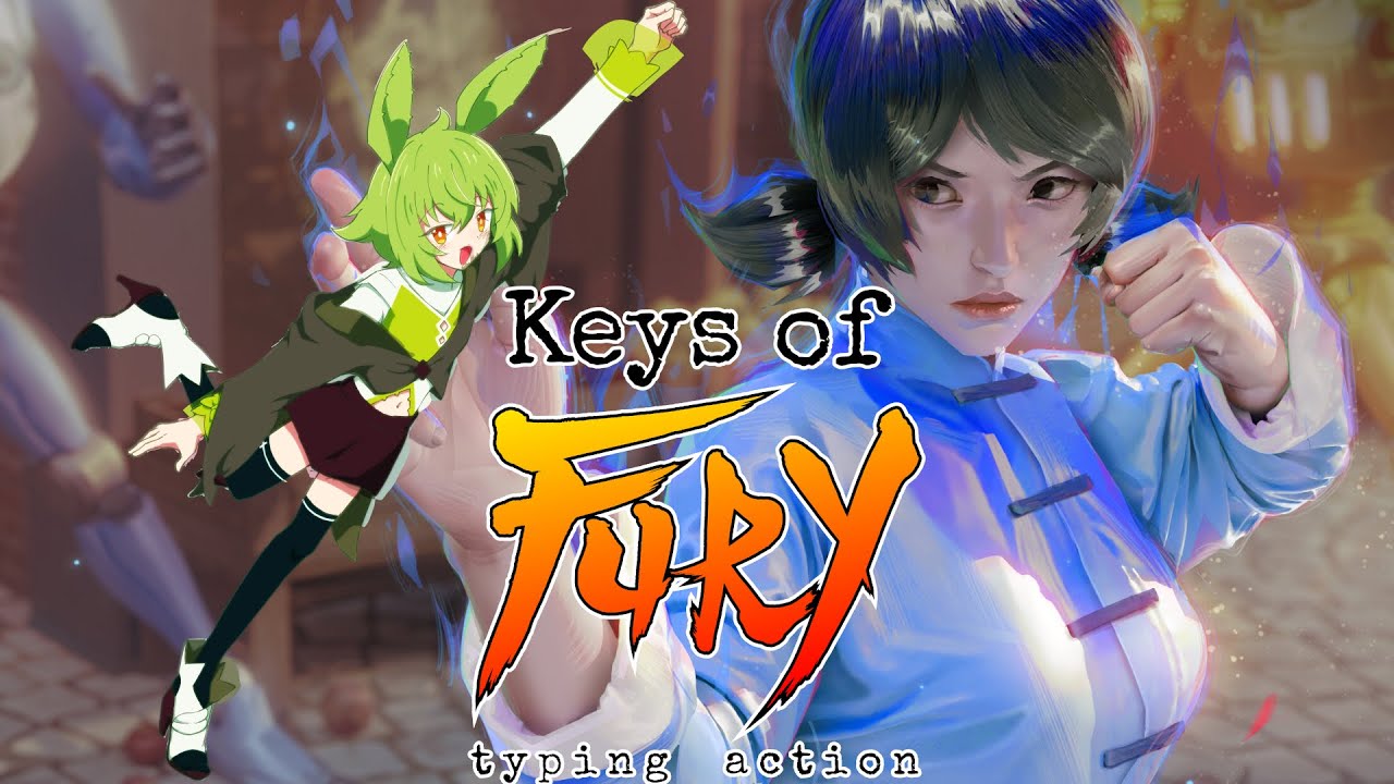 Keys of Fury: Typing Action (2025) [PC] :: Full Longplay