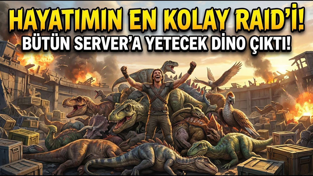 Hayatımın en kolay RAID'İ | Bütün Server'a yetecek loot çıktı!