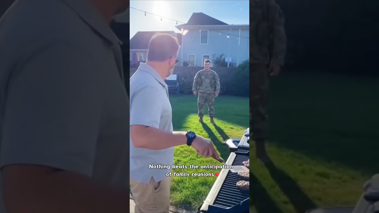 Soldiers coming home.family reunion #usaus #respect #reunion #soldier#familytime #surprise