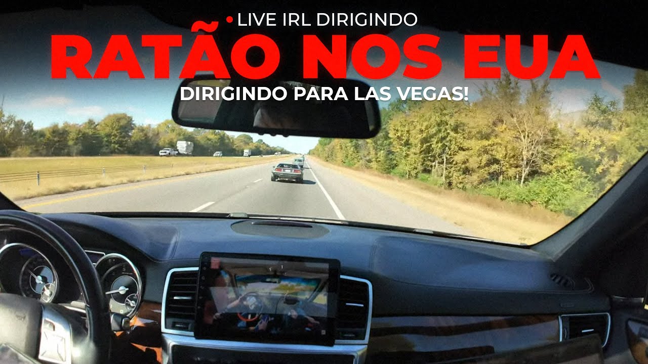 🔥 DIRIGINDO PARA LAS VEGAS - IRL