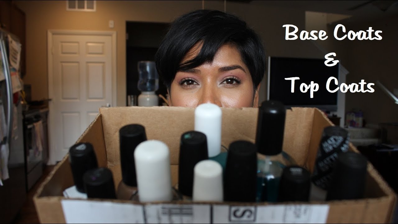 Base Coats and Top Coats I use