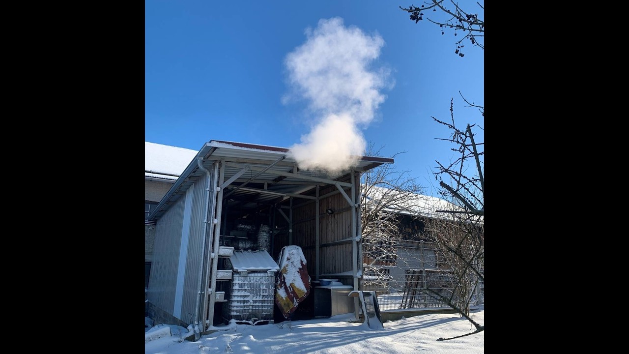 Holzvergaser - BHKW —Bauplan - über 18000 Betriebsstunden