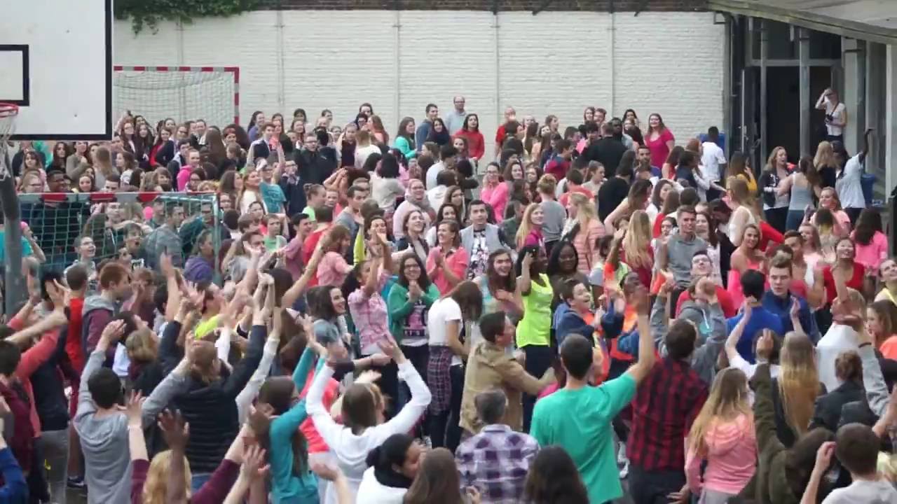 FLASHMOB Institut de la Providence Wavre !