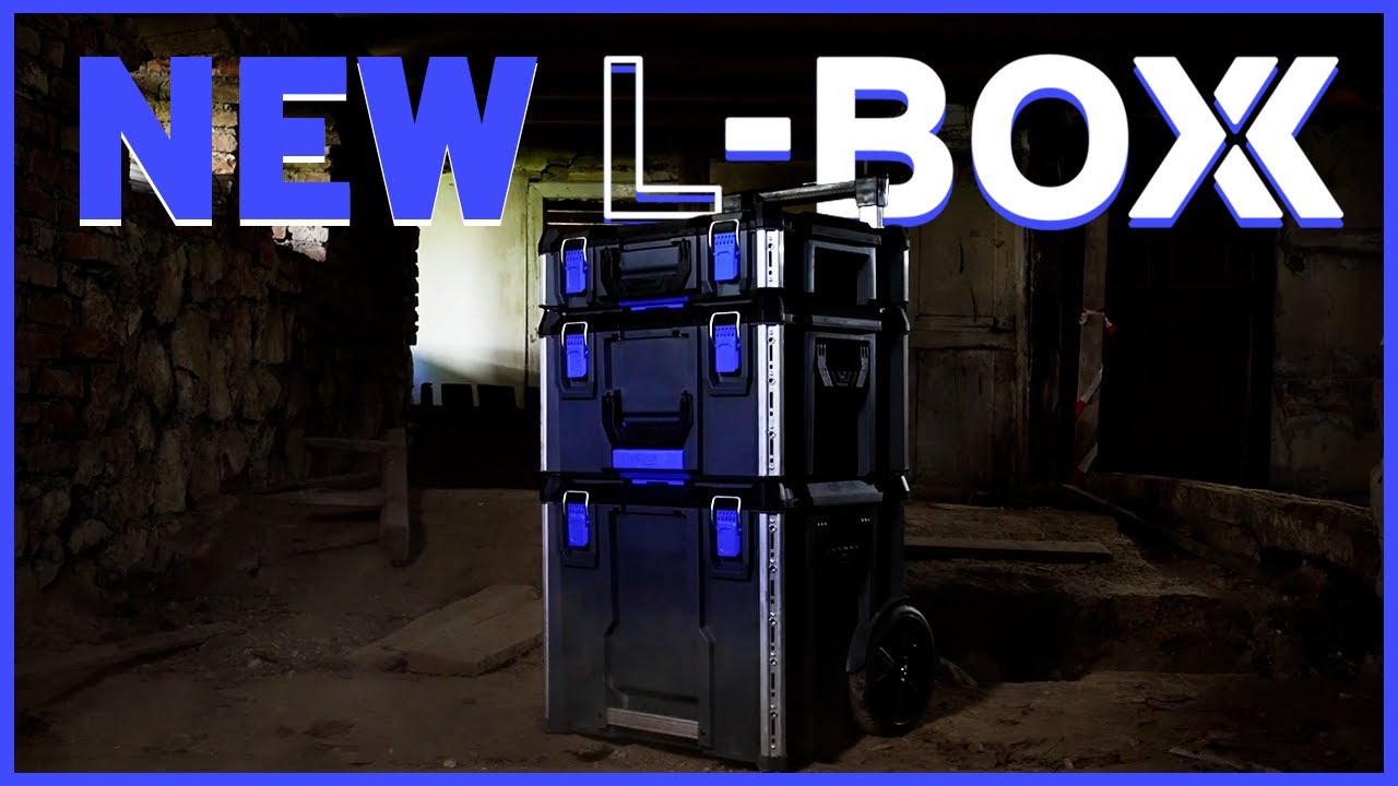 НОВАЯ система L-BOXX Contractor | Умнее, прочнее, создана для профессионалов